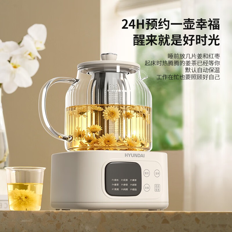 HYUNDAI 花茶壶DC-HC0712高清大图