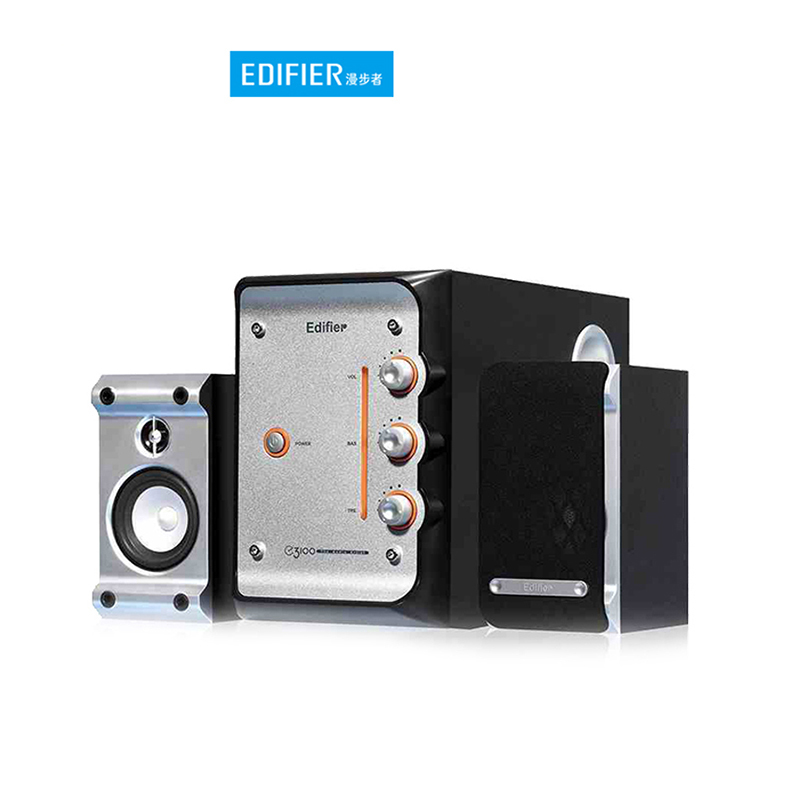 漫步者(EDIFIER) E3100 2.1声道音箱(计价单位:套)黑色
