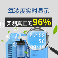 麦德哈特(MADE HEART)制氧机医用5L升老人氧气机家用高原带雾化一体吸氧机