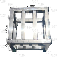 翌嘉 不锈钢架落地支架置物架底托底座托架250*250*200mm