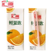 汇源果汁鲜果饮橙汁饮料果蔬汁营养早餐饮品200ml*10盒