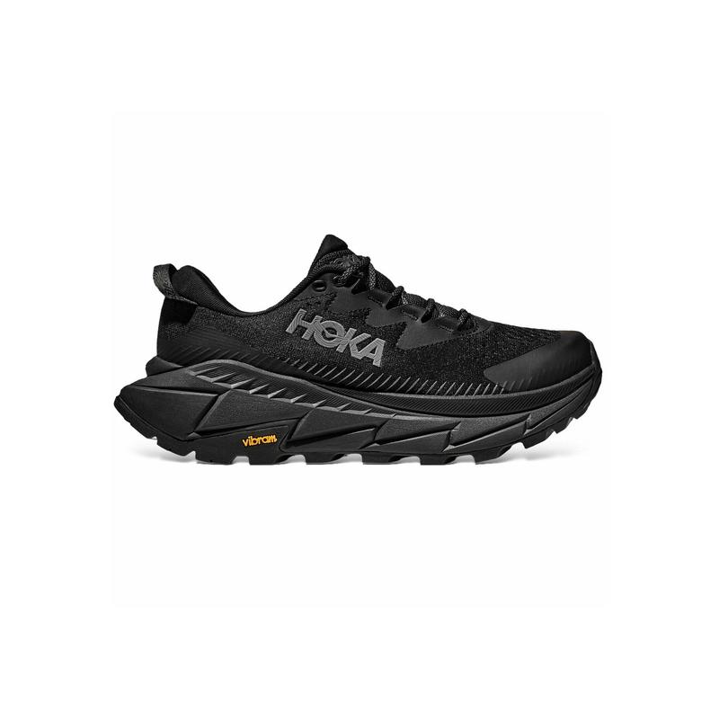 Hoka OneOne男鞋 SKYLINE-FLOAT X 户外徒步鞋 厚底支撑耐磨跑步鞋 black 38