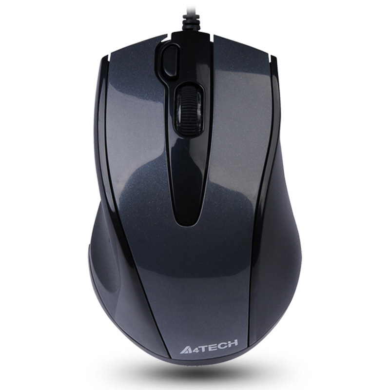 双飞燕 N-500F 有线鼠标 笔记本台式电脑办公家用便携鼠标 一键截屏 USB接口 高亮铁 单位:个高清大图