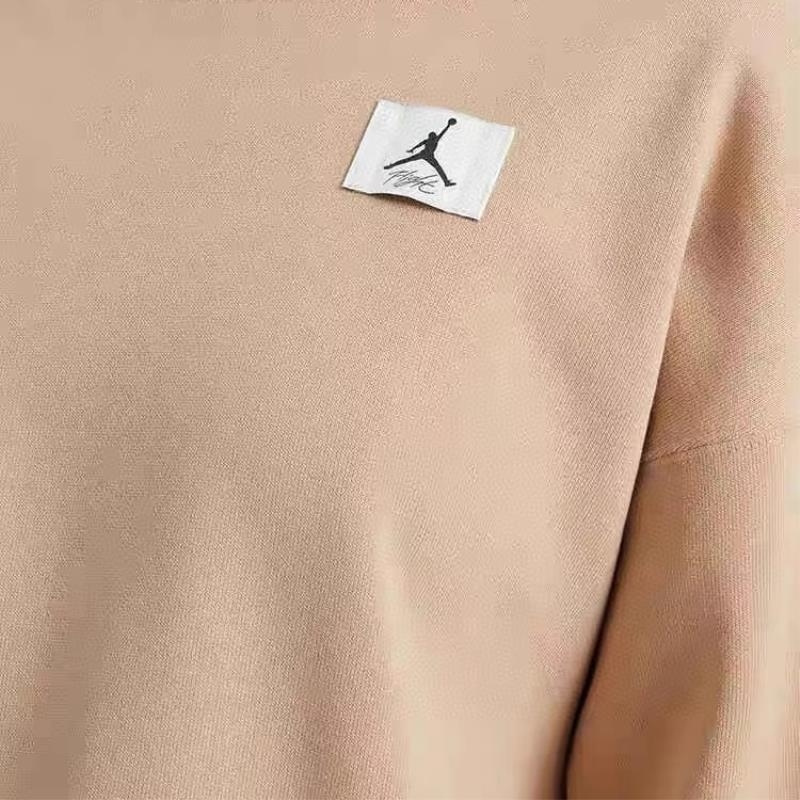 NIKE耐克卫衣JORDAN运动休闲针织圆领女装套头衫DQ4600-254 D