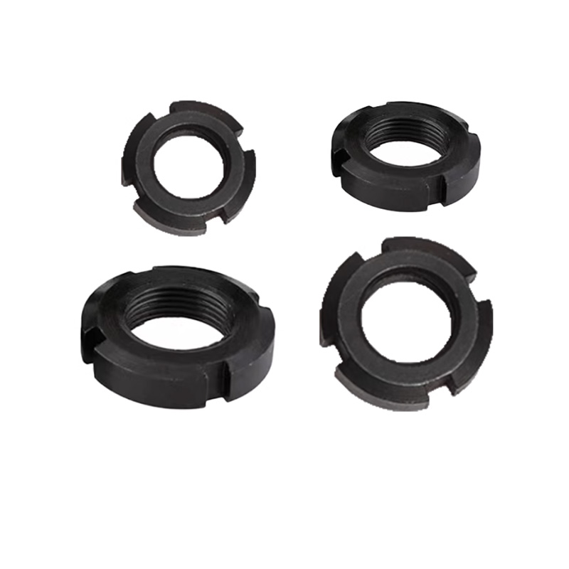 兴酉 4.8级开槽圆螺母正牙 M22*1.5(5个) 袋高清大图