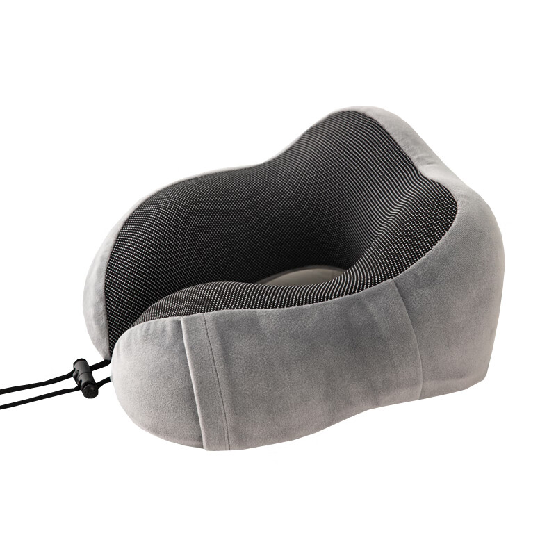 艺色 舒眠护颈记忆枕29*25*13cm 浅灰色 ES-M041