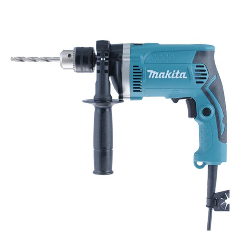 牧田(makita) 冲击钻HP1630可调速多功能电钻16MM大功率710W石材混凝土打孔电钻 单台标配(单位:台)