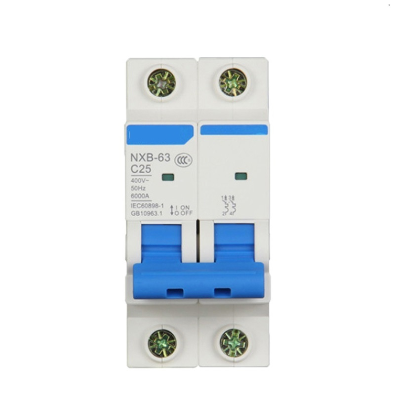 空气开关2P/C25/30mA/6kA 开关 单个装