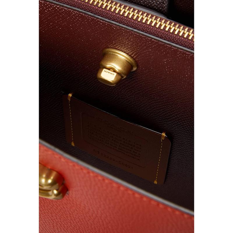 COACH 女士手提包 奢侈品 Willow系列 轻奢简雅托特包大容量通勤单肩包