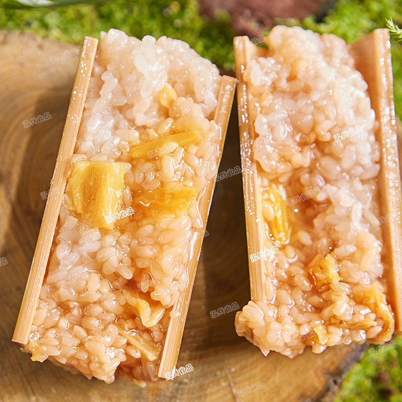 [七龙竹] 嘉兴粽子 蜜枣粽*5个+ 菠萝粽*5个 正宗手工大粽子端午粽子