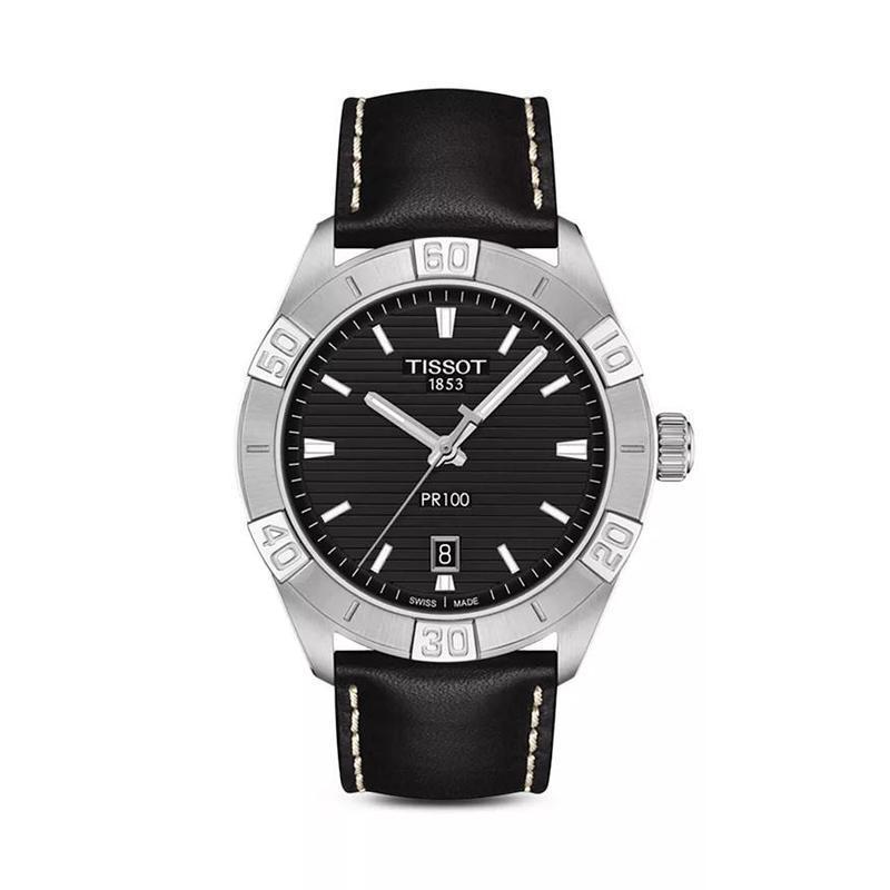 天梭tissot男子自动机械表男商务休闲时尚百搭运动防水男士腕表