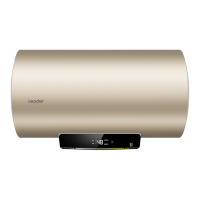 Leader海尔智家出品电热水器50升 LEC5001H-HM 2200W速热 大屏数显 中温保温 安全防电墙