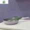 莫兰迪12cm不粘小奶锅 马卡龙糖水锅 儿童锅 辅食锅 煎蛋锅 FENGHOU 森林绿+深灰无盖12cm奶锅