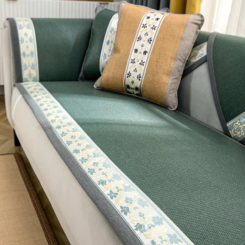 添福运 夏季沙发垫套装简约防滑沙发凉席坐垫子123组合夏凉垫贵妃定制