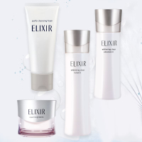怡丽丝尔(ELIXIR)纯肌净白晶润洁面膏洗面奶水乳液 滋润型护肤品女补水保湿淡斑专柜正品