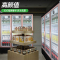 友田(YOUTIAN展示柜商用立式冷藏单门便利店保鲜饮料柜超市冰箱酒吧啤酒柜376L 无灯箱铝合金单门风冷