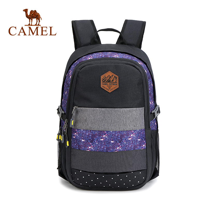 CAMEL骆驼 户外双肩包 20L男女通用耐磨徒步登山出游背包