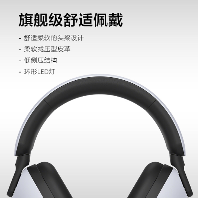 索尼(SONY) INZONE H9 WH-G900N旗舰降噪无线电竞耳机游戏耳机 PS5高配耳机