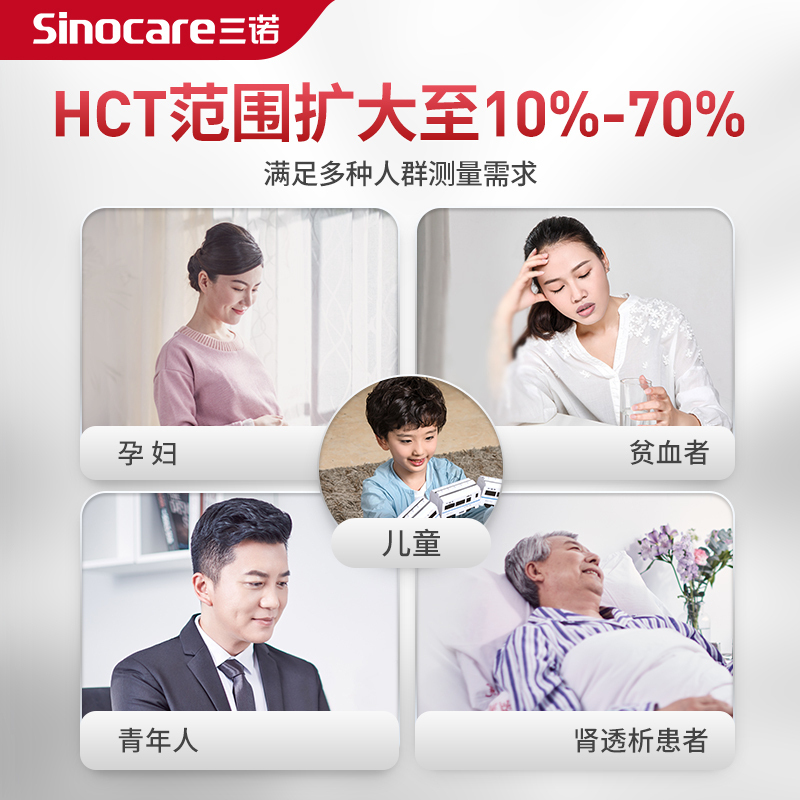 三诺优易血糖仪试纸家用血糖测试仪医用试条免调码血糖仪试纸150支瓶装试纸高清大图