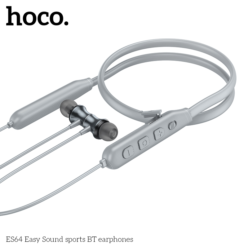 HOCO. ES64易声 运动蓝牙耳机 灰色高清大图