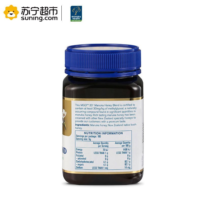 蜜纽康麦卢卡蜂蜜 500g MGO™ 100+