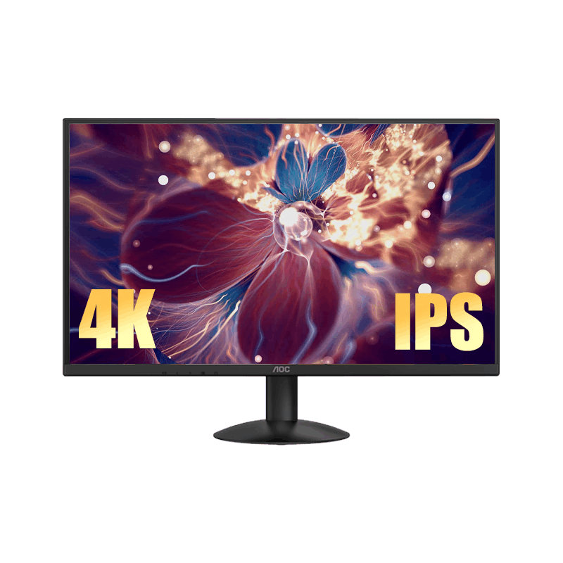 AOC U27B30 显示器27英寸4K IPS广色域10.7亿色数10bit低蓝光不闪HDR10台式电脑办公显示屏 台式电脑显示器图片
