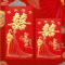 百年好合(永吉经典) 小号6袋(36个)|结婚红包婚礼婚庆利是封烫金喜字百年好合永结同心喜事红包袋套装