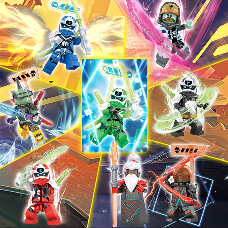 乐高幻影忍者街机能量帝国积木小人仔劳埃德反派男孩拼装玩具ga131赞