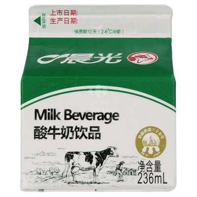 晨光屋型酸奶236ml*3