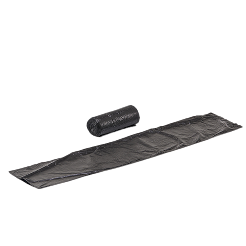 齐心 ZL0007 大号垃圾袋 60*80cm 20个装/卷 黑 1卷装高清大图