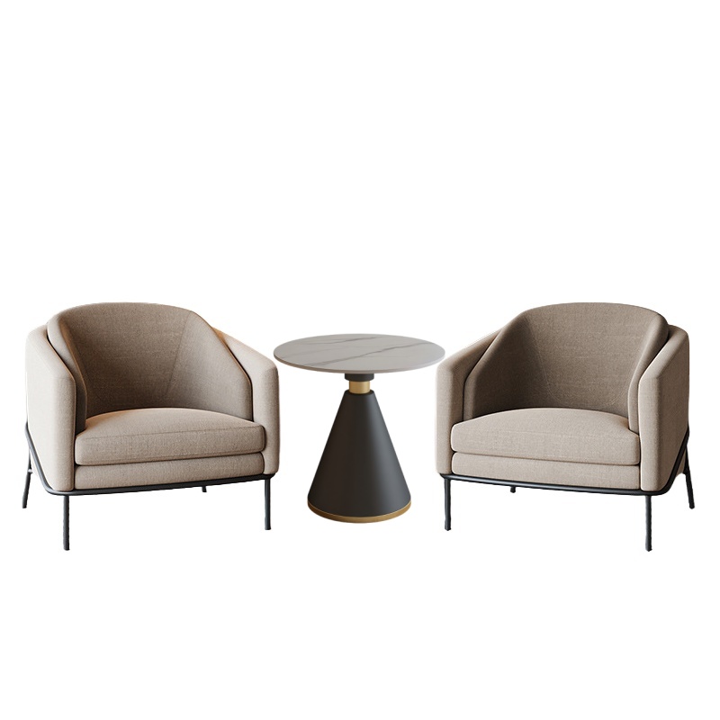 锁匠 办公沙发一桌二椅套高清大图