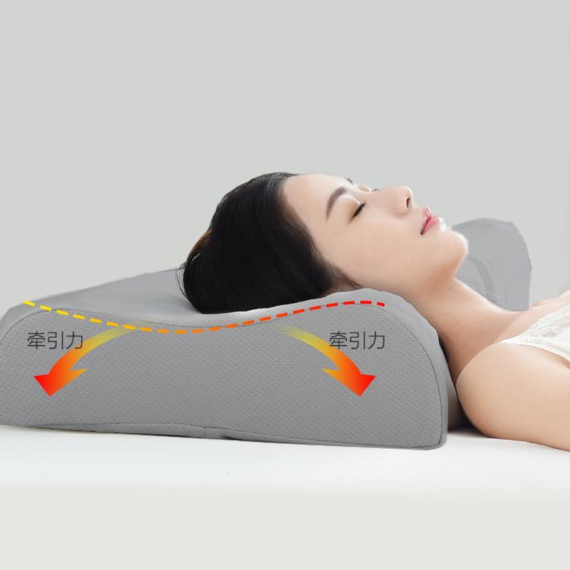 网易严选乳胶枕泰国原装进口防螨护颈椎助睡眠单人按摩记忆枕头特别优惠简易包装