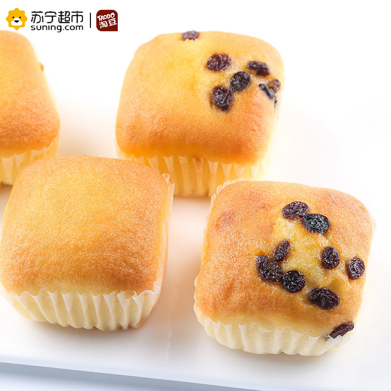 淘豆提子蛋糕点心800g早餐面包休闲零食品小吃批发礼盒