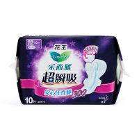 乐而雅 10P瞬爽柔护超丝薄日用护翼型30CM卫生巾