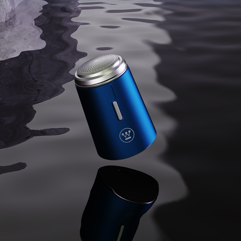 西屋(WESTINGHOUSE) 小钢炮剃须刀(蓝色) WL-HXT0605高清大图