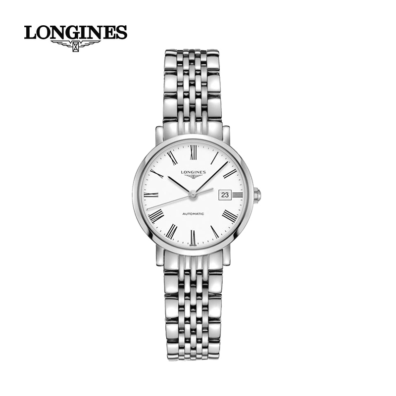 LONGINES 浪琴 瑞士品牌 博雅系列 商务时尚机械女表 L4.310.4.11.6