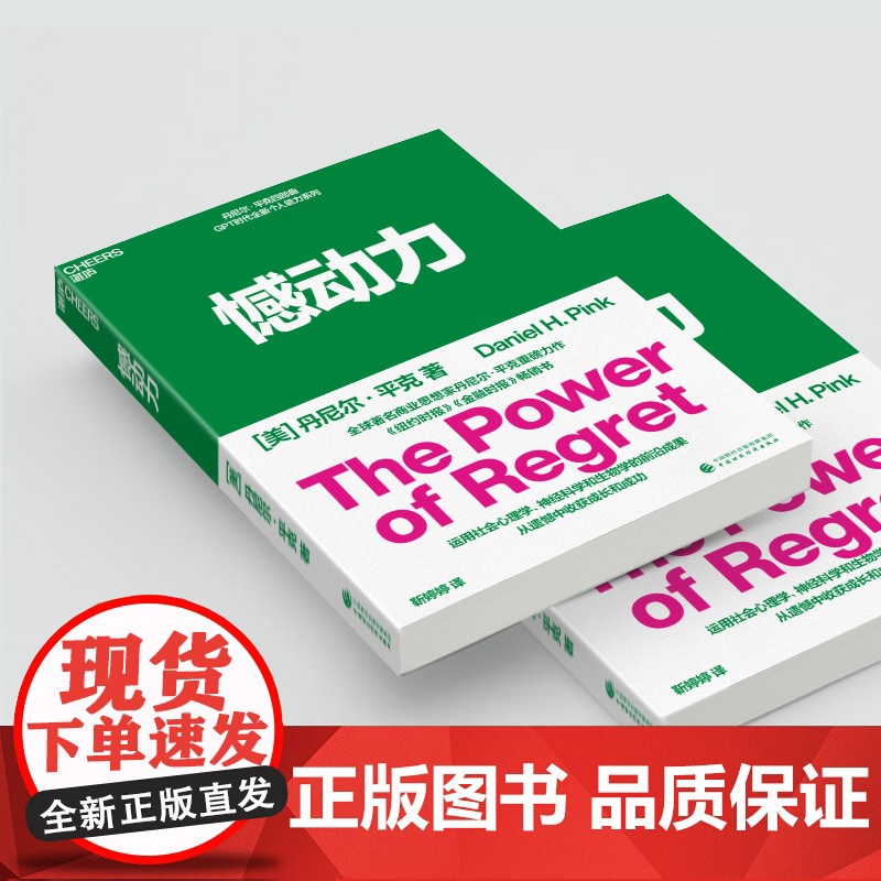 憾动力 丹尼尔·平克 撼动力 运用社会心理学、神经科学和生物学的前沿成果 从遗憾中收获成长和成功高清大图