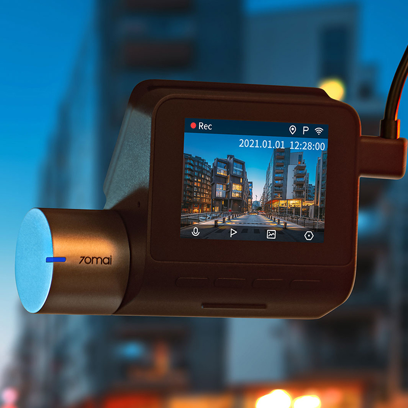 70迈智能行车记录仪a500s1944p超高清夜视无线测速电子狗一体停车监控