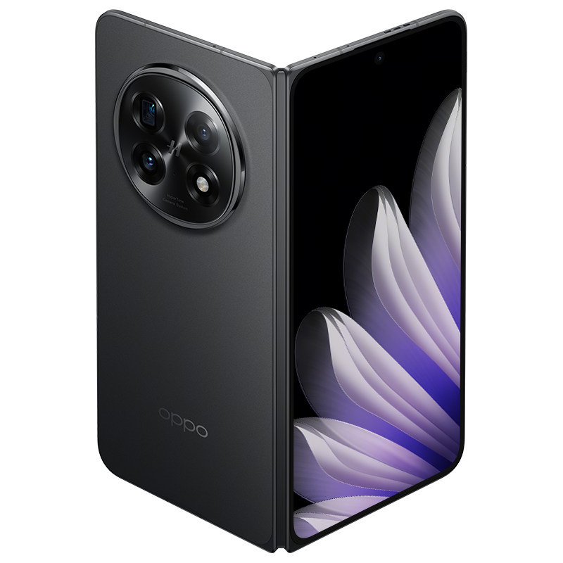 OPPO Find N5 缎黑 12GB+256GB 超薄机身 超长续航冰川电池 骁龙8至尊版 AI 5G 折叠屏旗舰手机