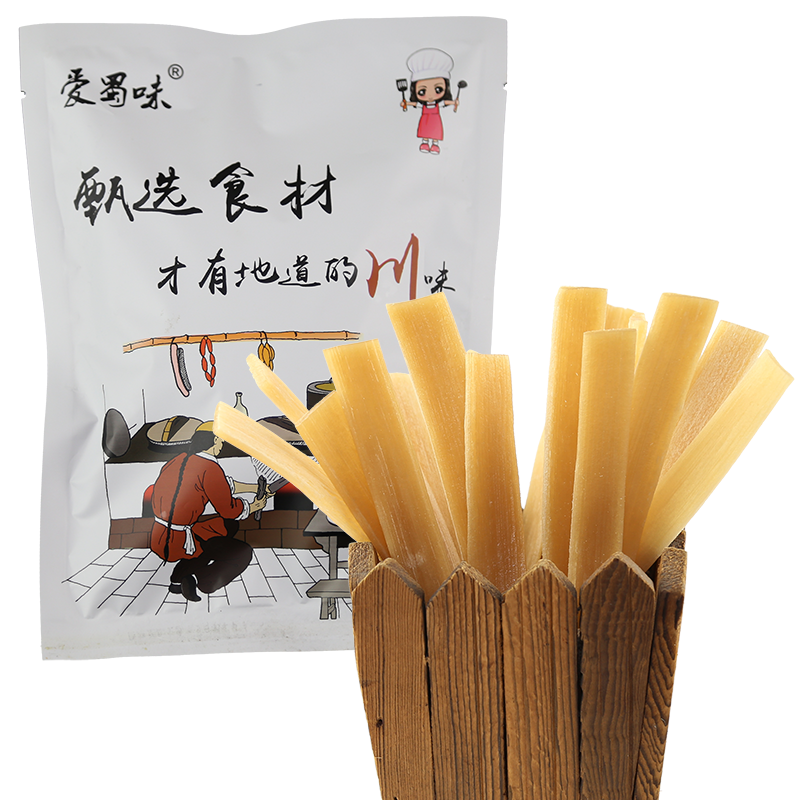 四川火锅粉宽鲜粉 红薯川粉宽粉条 湿粉 速食粗苕粉 苕皮粉240g