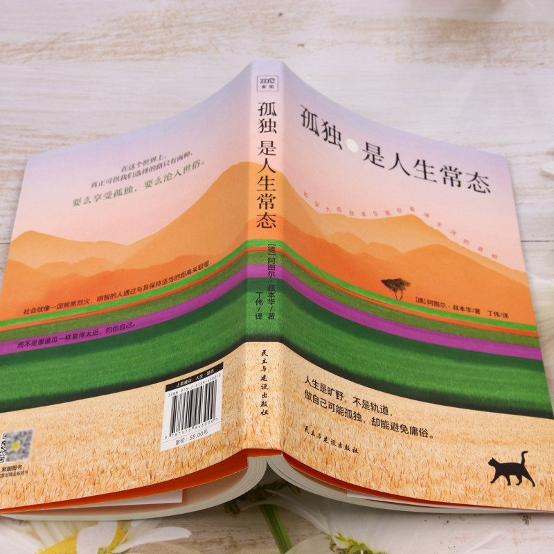 孤独是人生常态 [正版]书店孤独是人生常态 阿图尔·叔本华 13篇传世佳作教你看清生活的真相 读行天下紫图高清大图