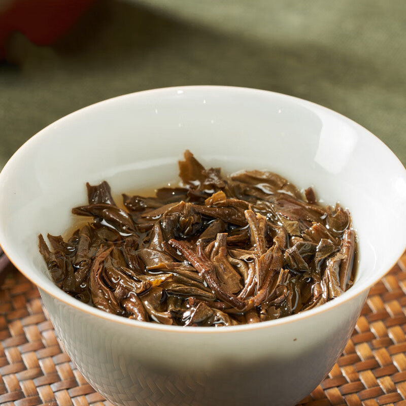 大益 普洱茶 峰峦叠翠(生茶)礼盒 生茶礼盒357g*1盒高清大图