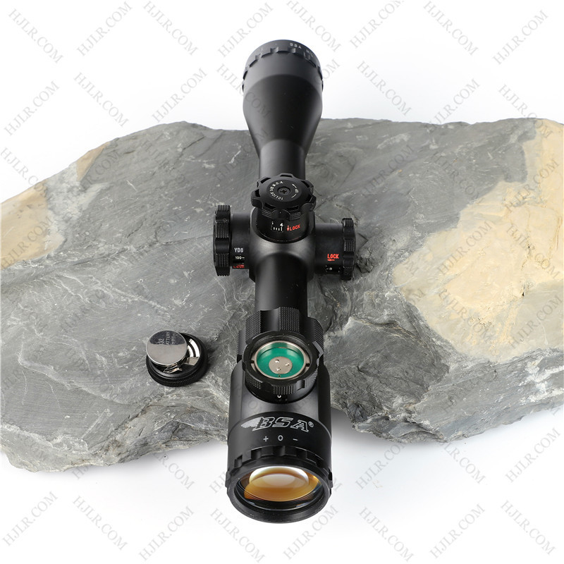bsacontender系列comd624x40rgbge高清晰高抗震带灯光学瞄准器狙击
