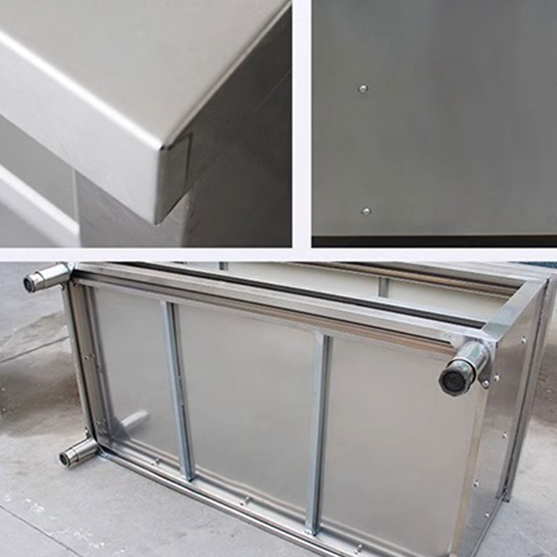 宜掌柜 不锈钢操作台 150*50*80cm单通 张高清大图