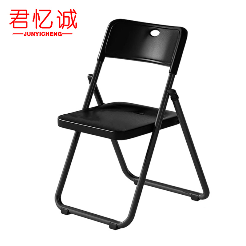 君忆诚 折叠椅 黑色 张高清大图