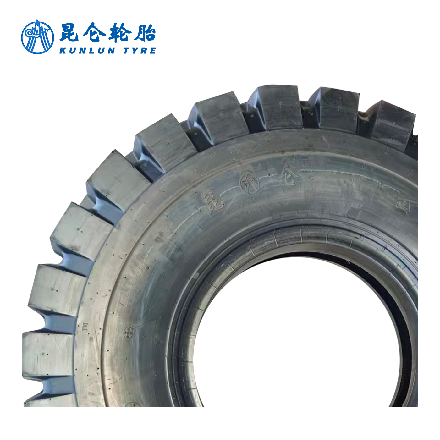 昆仑 工程机械轮胎(叉车用)16.00-25-36-KT620(E-4/IND-4) TL 条高清大图