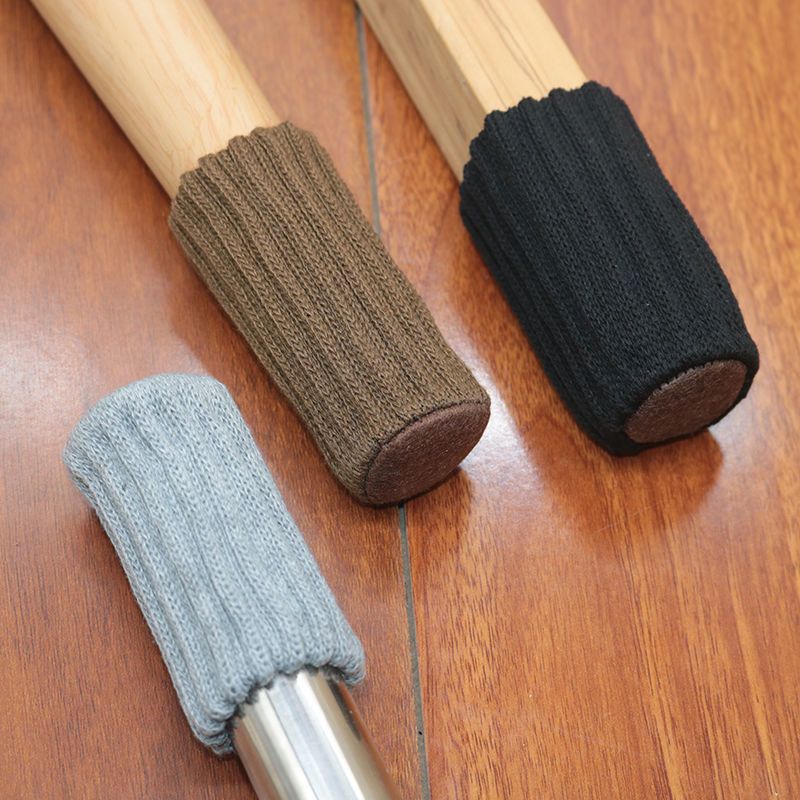 桌椅脚套静音防滑凳子腿保护套桌腿椅子脚垫双层布艺凳脚餐椅腿套抽条