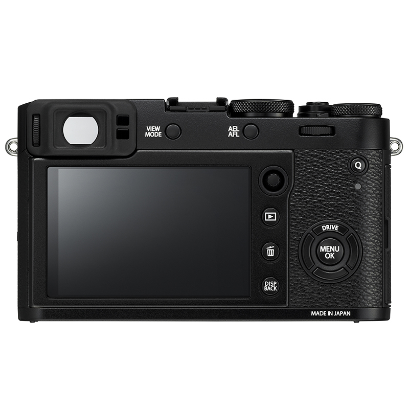 富士(FUJIFILM)相机 X100F 黑色 复古文艺,比微单相机更便携