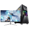 铭能 i7级六核E5 2620/RX580 8G独显/16G内存/512G固态 台式机 组装电脑 台式电脑 家用办公电脑主机台式主机学生直播网课吃鸡电脑LOL游戏电脑+24英寸全套