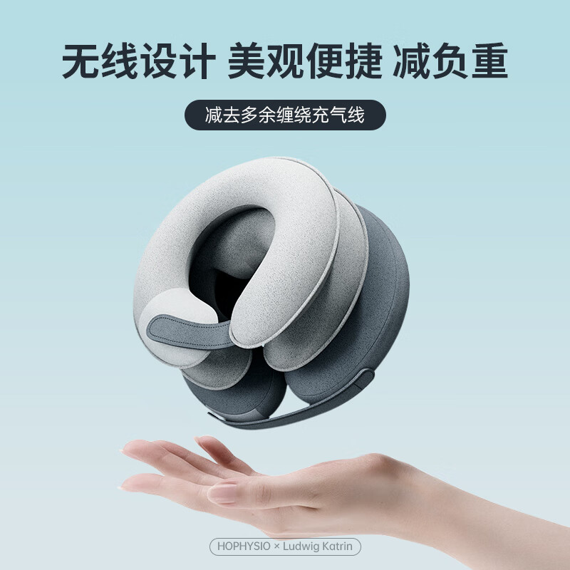 何浩明 颈托护颈椎脖套毛绒保暖防低头颈部支撑固定器办公室家用秋冬季围脖高清大图